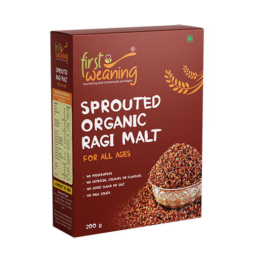 Sprouted Organic Ragi Malt